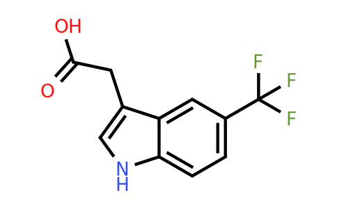 CAS 378802-40-5 | 2-(5-Trifluoromethyl-1H-indol-3-yl)acetic acid
