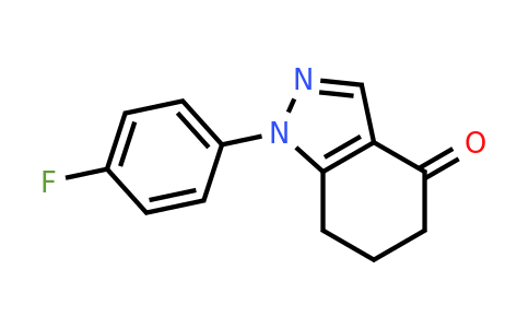 CAS 37901-73-8 | 1-(4-fluorophenyl)-1,5,6,7-tetrahydro-4H-indazol-4-one