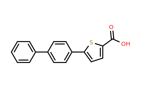 CAS 37910-11-5 | 5-(4-phenylphenyl)thiophene-2-carboxylic acid