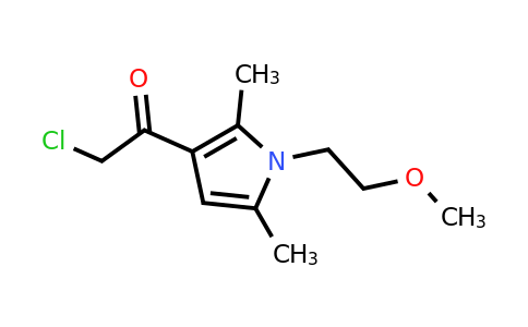 CAS 379241-47-1 | 2-Chloro-1-(1-(2-methoxyethyl)-2,5-dimethyl-1H-pyrrol-3-yl)ethanone