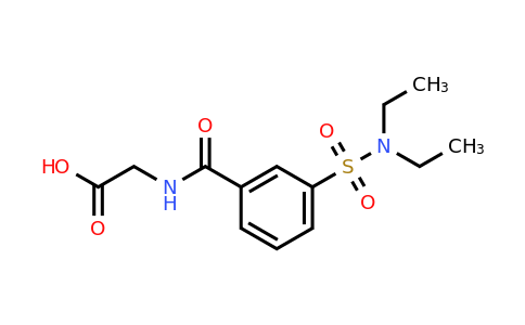 CAS 379254-33-8 | 2-{[3-(diethylsulfamoyl)phenyl]formamido}acetic acid
