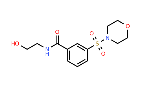 CAS 379254-39-4 | N-(2-hydroxyethyl)-3-(morpholine-4-sulfonyl)benzamide