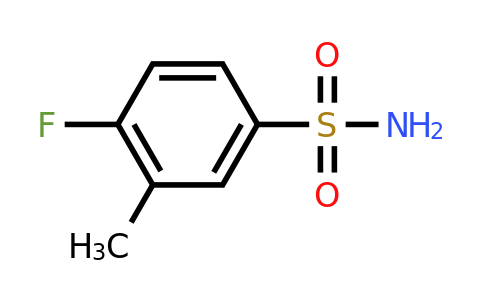 CAS 379254-40-7 | 4-fluoro-3-methylbenzene-1-sulfonamide