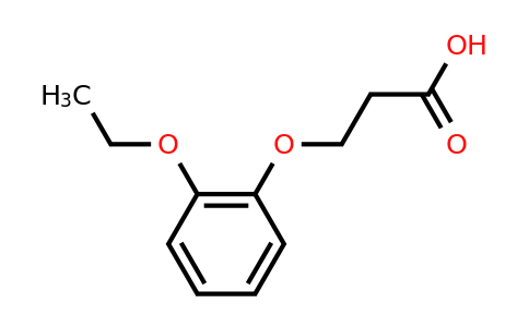 CAS 379254-66-7 | 3-(2-ethoxyphenoxy)propanoic acid