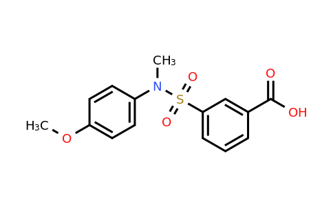CAS 379254-75-8 | 3-[(4-methoxyphenyl)(methyl)sulfamoyl]benzoic acid