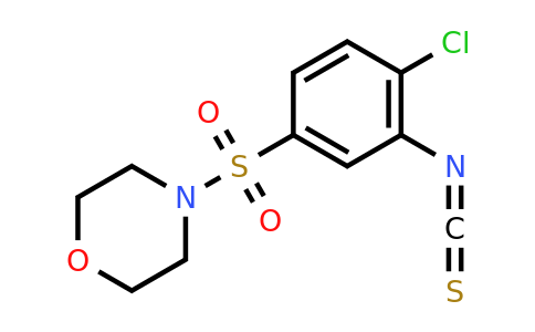 CAS 379255-04-6 | 4-(4-chloro-3-isothiocyanatobenzenesulfonyl)morpholine