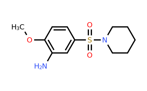 CAS 379255-14-8 | 2-methoxy-5-(piperidine-1-sulfonyl)aniline