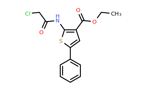 CAS 379256-79-8 | ethyl 2-(2-chloroacetamido)-5-phenylthiophene-3-carboxylate