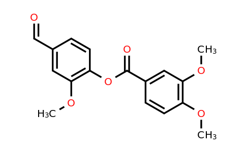 CAS 379725-36-7 | 4-formyl-2-methoxyphenyl 3,4-dimethoxybenzoate