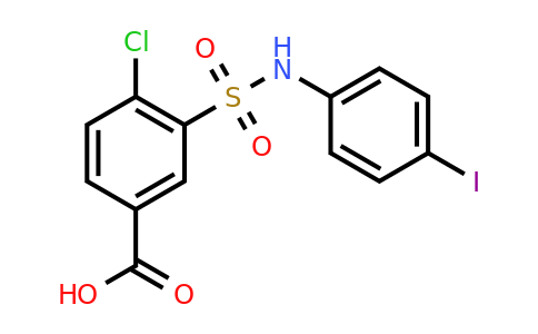 CAS 379725-42-5 | 4-chloro-3-[(4-iodophenyl)sulfamoyl]benzoic acid