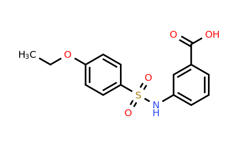 CAS 379725-43-6 | 3-(4-ethoxybenzenesulfonamido)benzoic acid