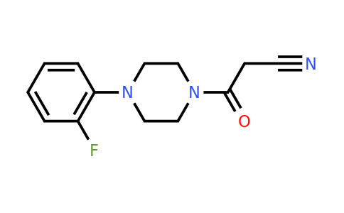 CAS 379726-07-5 | 3-[4-(2-fluorophenyl)piperazin-1-yl]-3-oxopropanenitrile