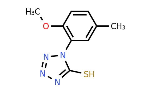 CAS 379726-45-1 | 1-(2-methoxy-5-methylphenyl)-1H-1,2,3,4-tetrazole-5-thiol