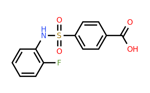 CAS 379726-47-3 | 4-[(2-fluorophenyl)sulfamoyl]benzoic acid