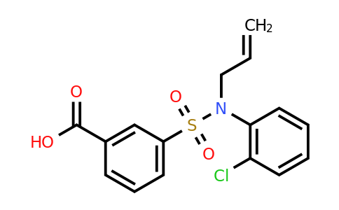 CAS 379726-49-5 | 3-[(2-chlorophenyl)(prop-2-en-1-yl)sulfamoyl]benzoic acid