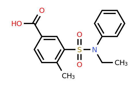 CAS 379726-52-0 | 3-[ethyl(phenyl)sulfamoyl]-4-methylbenzoic acid