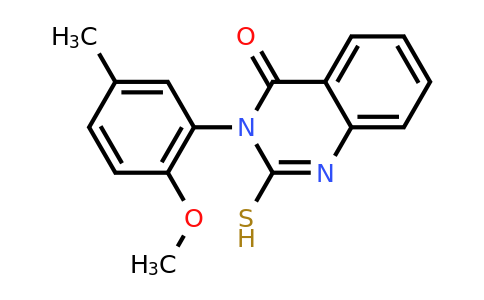 CAS 379728-00-4 | 3-(2-methoxy-5-methylphenyl)-2-sulfanyl-3,4-dihydroquinazolin-4-one