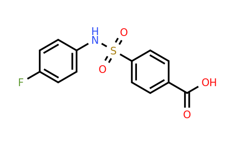 CAS 379729-08-5 | 4-[(4-fluorophenyl)sulfamoyl]benzoic acid