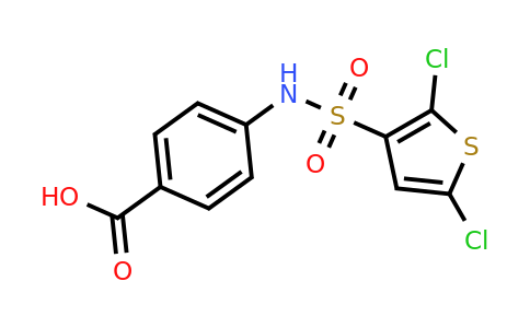 CAS 379729-17-6 | 4-(2,5-dichlorothiophene-3-sulfonamido)benzoic acid