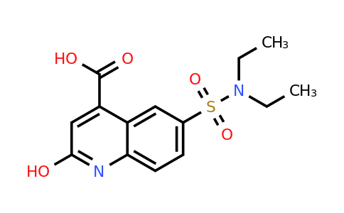 CAS 379730-31-1 | 6-(diethylsulfamoyl)-2-hydroxyquinoline-4-carboxylic acid