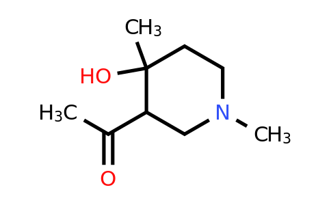CAS 37994-62-0 | 1-(4-Hydroxy-1,4-dimethylpiperidin-3-yl)ethanone