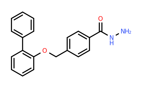 4-({[1,1'-biphenyl]-2-yloxy}methyl)benzohydrazide