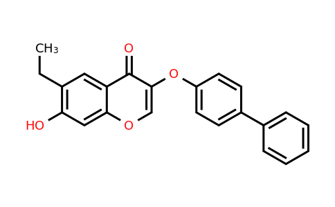 CAS 380193-59-9 | 3-{[1,1'-biphenyl]-4-yloxy}-6-ethyl-7-hydroxy-4H-chromen-4-one