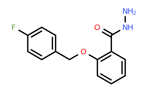 CAS 380335-30-8 | 2-[(4-fluorophenyl)methoxy]benzohydrazide