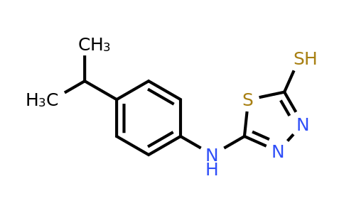 CAS 380335-66-0 | 5-{[4-(propan-2-yl)phenyl]amino}-1,3,4-thiadiazole-2-thiol
