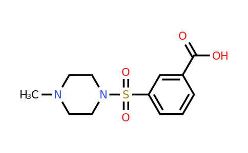 CAS 380339-63-9 | 3-[(4-methylpiperazin-1-yl)sulfonyl]benzoic acid