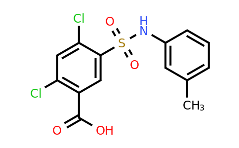 CAS 380341-41-3 | 2,4-dichloro-5-[(3-methylphenyl)sulfamoyl]benzoic acid