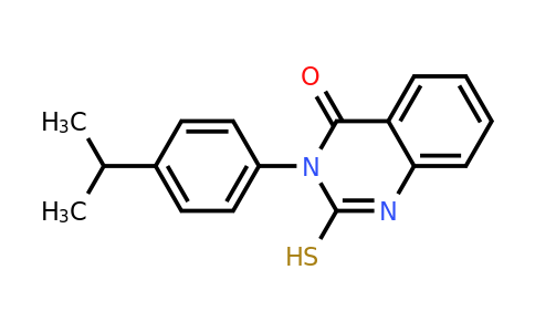 CAS 380342-36-9 | 3-[4-(propan-2-yl)phenyl]-2-sulfanyl-3,4-dihydroquinazolin-4-one