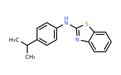 CAS 380342-39-2 | N-[4-(Propan-2-Yl)Phenyl]-1,3-Benzothiazol-2-Amine