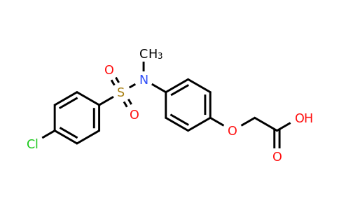 CAS 380342-61-0 | 2-[4-(N-methyl4-chlorobenzenesulfonamido)phenoxy]acetic acid