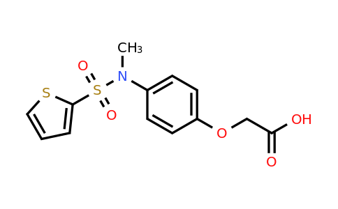CAS 380342-67-6 | 2-[4-(N-methylthiophene-2-sulfonamido)phenoxy]acetic acid