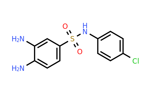CAS 380342-96-1 | 3,4-Diamino-N-(4-chlorophenyl)benzenesulfonamide