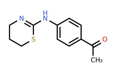 CAS 380345-97-1 | 1-{4-[(5,6-dihydro-4H-1,3-thiazin-2-yl)amino]phenyl}ethan-1-one
