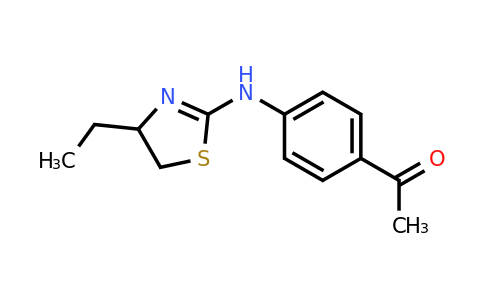 CAS 380346-04-3 | 1-{4-[(4-ethyl-4,5-dihydro-1,3-thiazol-2-yl)amino]phenyl}ethan-1-one