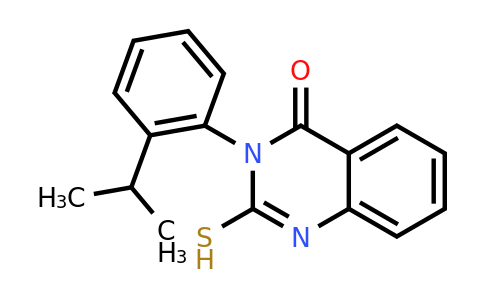 CAS 380346-10-1 | 3-[2-(propan-2-yl)phenyl]-2-sulfanyl-3,4-dihydroquinazolin-4-one