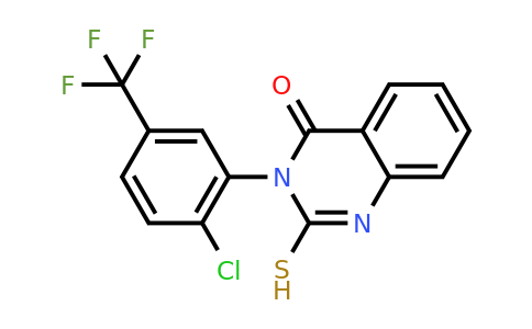 CAS 380346-63-4 | 3-[2-chloro-5-(trifluoromethyl)phenyl]-2-sulfanyl-3,4-dihydroquinazolin-4-one
