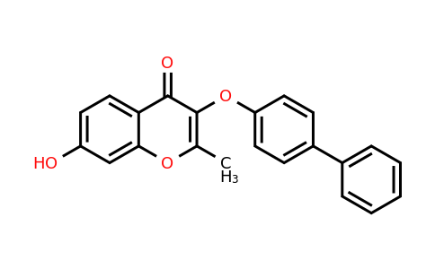 CAS 380348-27-6 | 3-{[1,1'-biphenyl]-4-yloxy}-7-hydroxy-2-methyl-4H-chromen-4-one