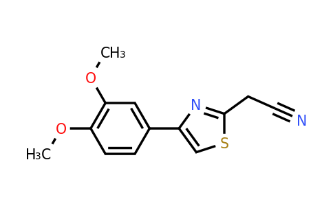 CAS 380348-77-6 | 2-[4-(3,4-dimethoxyphenyl)-1,3-thiazol-2-yl]acetonitrile