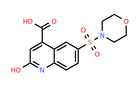 CAS 380426-68-6 | 2-hydroxy-6-(morpholine-4-sulfonyl)quinoline-4-carboxylic acid