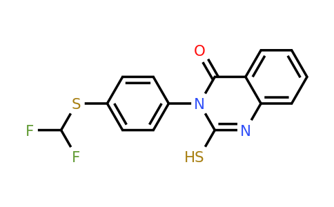 CAS 380427-12-3 | 3-{4-[(difluoromethyl)sulfanyl]phenyl}-2-sulfanyl-3,4-dihydroquinazolin-4-one