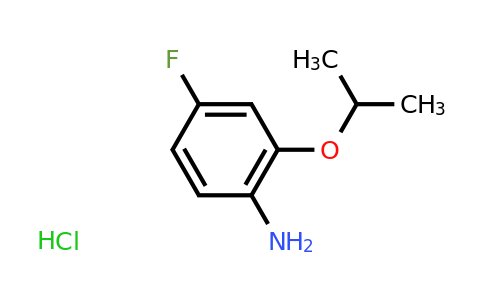 CAS 380430-47-7 | 4-Fluoro-2-isopropoxyaniline hydrochloride