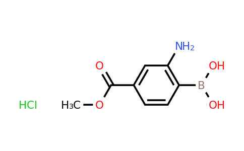 CAS 380430-55-7 | (2-Amino-4-methoxycarbonylphenyl)boronic acid hydrochloride