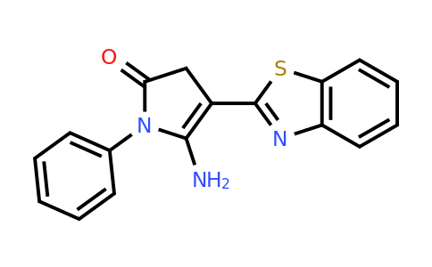 CAS 380431-31-2 | 5-amino-4-(1,3-benzothiazol-2-yl)-1-phenyl-2,3-dihydro-1H-pyrrol-2-one