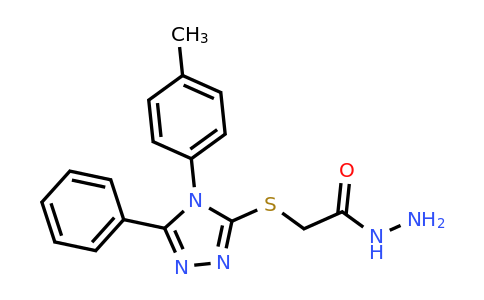 CAS 380431-74-3 | 2-{[4-(4-methylphenyl)-5-phenyl-4H-1,2,4-triazol-3-yl]sulfanyl}acetohydrazide
