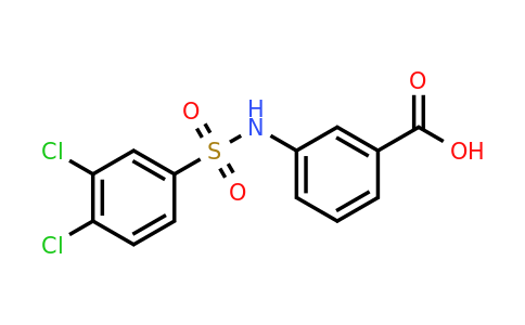 CAS 380432-28-0 | 3-(3,4-dichlorobenzenesulfonamido)benzoic acid