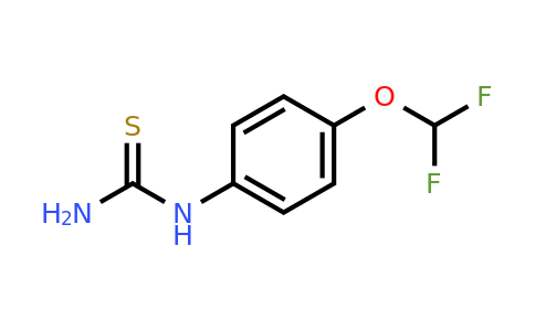 CAS 380441-42-9 | 1-(4-(Difluoromethoxy)phenyl)thiourea